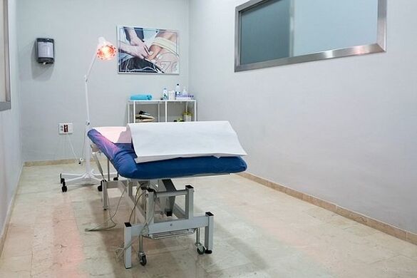 Physiotherapeutic office for the treatment of prostatitis